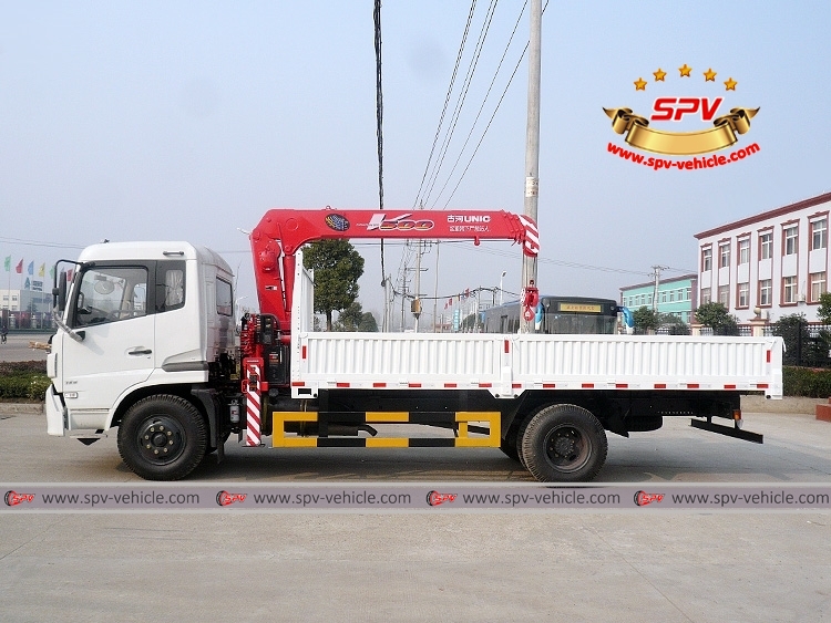 Truck Mounted Crane Dongfeng - LS Truck Mounted Crane Dongfeng - LS
